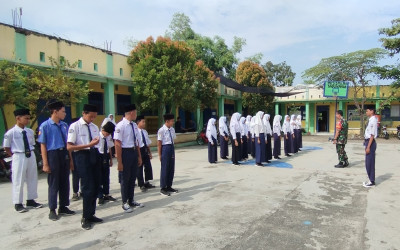 LATIHAN DASAR KEPEMIMPINAN PENGURUS OSIM MTs SHOLIHIYYAH TAHUN 2024